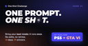 One Shot Challenge: Khi AI định nghĩa lại giới hạn của lập trình và sáng tạo