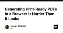 Thách thức kỹ thuật khi tạo PDF chuẩn in ấn ngay trên trình duyệt: Tại sao không đơn giản như bạn nghĩ?