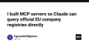 Tích hợp dữ liệu doanh nghiệp EU vào Claude: Xây dựng MCP Server tùy chỉnh để tự động hóa truy vấn