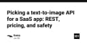 Lựa chọn Text-to-Image API cho ứng dụng SaaS: Phân tích toàn diện về REST, chi phí và an toàn bảo mật