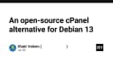 Giải pháp thay thế cPanel mã nguồn mở cho Debian 13: Lựa chọn tối ưu cho quản trị server hiện đại