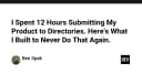 Tự động hóa quy trình submit sản phẩm: Giải pháp thoát khỏi 12 giờ làm việc thủ công đầy mệt mỏi