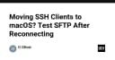 Chuyển đổi SSH Client sang macOS: Tại sao bạn cần kiểm tra lại SFTP sau khi kết nối?