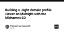 Xây dựng trình xem hồ sơ tên miền .night trên Midnight với Midnames SDK