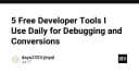Top 5 công cụ lập trình miễn phí giúp tối ưu hóa quy trình Debug và chuyển đổi dữ liệu hàng ngày
