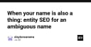 Entity SEO cho tên gọi trùng lặp: Chiến lược định danh thương hiệu cá nhân trong kỷ nguyên số