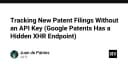 Kỹ thuật khai thác XHR Endpoint ẩn trên Google Patents: Giải pháp theo dõi bằng sáng chế không cần API Key