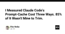 Giải mã chi phí Prompt Caching của Claude Code: 85% ngân sách nằm ngoài tầm kiểm soát của bạn
