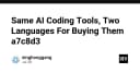 Nghịch lý AI Coding Tools: Khi ngôn ngữ mua hàng quyết định sự thành bại của dự án