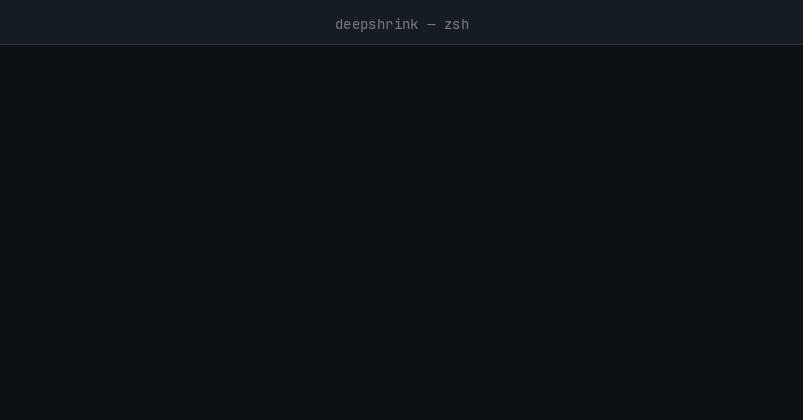 DeepShrink: Giải pháp nén video một câu lệnh giúp vượt qua mọi giới hạn dung lượng