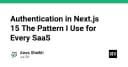 Xây dựng hệ thống Authentication trong Next.js 15: Chiến lược tối ưu cho mọi dự án SaaS