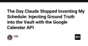 Chấm dứt kỷ nguyên AI tự biên tự diễn: Tích hợp Google Calendar API để đồng bộ dữ liệu thực tế