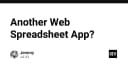 Tái định nghĩa trải nghiệm Web Spreadsheet: Khi tư duy thiết kế Retro đối đầu với sự phức tạp của trình duyệt