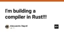 Hành trình tự xây dựng trình biên dịch bằng Rust: Từ lý thuyết đến hiện thực hóa ngôn ngữ lập trình