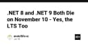 .NET 8 và .NET 9 sẽ chính thức ngừng hỗ trợ vào ngày 10 tháng 11: Những điều lập trình viên cần chuẩn bị ngay
