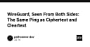 Giải mã WireGuard: Khi Ping trở thành Ciphertext và Cleartext dưới góc nhìn kỹ thuật