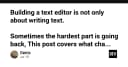 Kiến trúc Text Editor: Tại sao việc xây dựng trình soạn thảo không chỉ dừng lại ở việc hiển thị văn bản