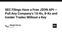 Khai thác dữ liệu tài chính doanh nghiệp với SEC JSON API: Không cần API Key, không giới hạn