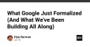 Google chính thức hóa các tiêu chuẩn Web: Khi những gì chúng ta xây dựng trở thành quy chuẩn ngành
