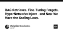 RAG, Fine-Tuning và HyperNetworks: Giải mã quy luật mở rộng (Scaling Laws) trong kỷ nguyên AI