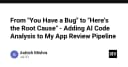 Chuyển đổi quy trình review code: Từ thông báo lỗi đơn thuần đến phân tích nguyên nhân gốc rễ bằng AI