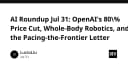 Điểm tin AI tháng 8: OpenAI giảm giá 80%, bước tiến của robot hình người và bức thư Pacing-the-Frontier