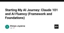 Khởi đầu hành trình AI: Làm chủ Claude và tư duy AI Fluency cho lập trình viên