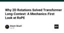 RoPE: Bí mật đằng sau khả năng xử lý ngữ cảnh dài của các mô hình Transformer hiện đại