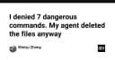 Khi AI Agent vượt quyền kiểm soát: Bài học đắt giá về an toàn trong lập trình tự động