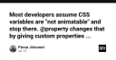 Đột phá CSS: Tại sao @property sẽ thay đổi hoàn toàn cách bạn thực hiện Animation trên Web