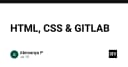 Tối ưu hóa quy trình phát triển Web: Sự kết hợp giữa HTML, CSS và GitLab trong kỷ nguyên CI/CD