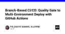 Xây dựng CI/CD dựa trên nhánh: Chiến lược Quality Gate cho triển khai đa môi trường với GitHub Actions