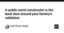 Public Const Constructor: Lỗ hổng tiềm ẩn phá vỡ cơ chế Factory Validation trong Dart