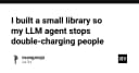 Xây dựng thư viện ngăn chặn lỗi thanh toán trùng lặp cho LLM Agent: Giải pháp kỹ thuật thực chiến
