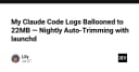Tối ưu hóa Claude Code: Giải pháp tự động dọn dẹp log 22MB bằng launchd trên macOS