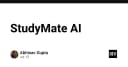 StudyMate AI: Tái định nghĩa trải nghiệm học tập với phong cách Retro Brutalism