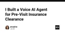 Xây dựng Voice AI Agent tự động hóa quy trình xác nhận bảo hiểm trước khi thăm khám