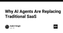 Sự trỗi dậy của AI Agent: Tại sao các nền tảng SaaS truyền thống đang dần trở nên lỗi thời?