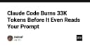 Claude Code và bài toán tiêu tốn 33K tokens trước khi đọc prompt: Góc nhìn kỹ thuật từ chuyên gia