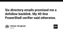 Khi những lời hứa về Backlink trở thành cú lừa: Xây dựng công cụ kiểm tra tự động với PowerShell