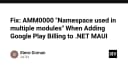 Khắc phục lỗi AMM0000: Xung đột Namespace khi tích hợp Google Play Billing vào .NET MAUI