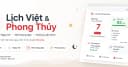 Lịch Việt & Phong Thủy: Tối ưu hóa trải nghiệm tra cứu ngày giờ ngay trên trình duyệt Chrome