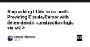 Ngừng bắt LLM làm toán: Tối ưu hóa logic tính toán với MCP cho Claude và Cursor