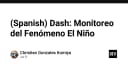 Dash: Giải pháp giám sát dữ liệu thời tiết và hiện tượng El Nino qua Dashboard chuyên dụng