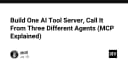 Xây dựng AI Tool Server duy nhất: Kết nối đa nền tảng với sức mạnh của Model Context Protocol (MCP)