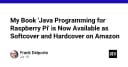 Java Programming for Raspberry Pi: Ra mắt phiên bản sách in cứng dành cho kỹ sư nhúng