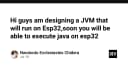 Mang Java lên vi điều khiển: Dự án thiết kế JVM tùy chỉnh cho ESP32