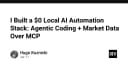 Xây dựng hệ thống tự động hóa AI cục bộ với chi phí 0 đồng: Agentic Coding và Market Data qua MCP