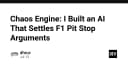 Chaos Engine: Khi AI trở thành trọng tài phân xử các cuộc tranh luận về pit stop trong F1