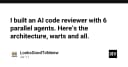 Xây dựng hệ thống AI Code Reviewer với 6 Agent song song: Kiến trúc, thách thức và bài học thực tế